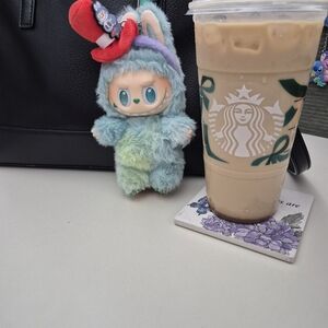 Popmart Serenity Big Into Energy Labubu W/Free Headbamd